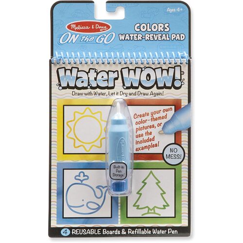 Melissa & Doug - On The Go - Water WOW! - Colours & Shapes
