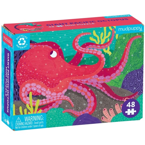 Mudpuppy - Mini Puzzle Octopus 48pc