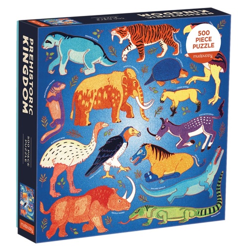 Mudpuppy - Prehistoric Kingdom Family Puzzle 500pc