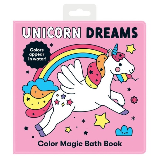Mudpuppy - Unicorn Dreams Colour Magic Bath Book