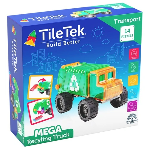 TileTek - Mega Recycling Truck 14pc