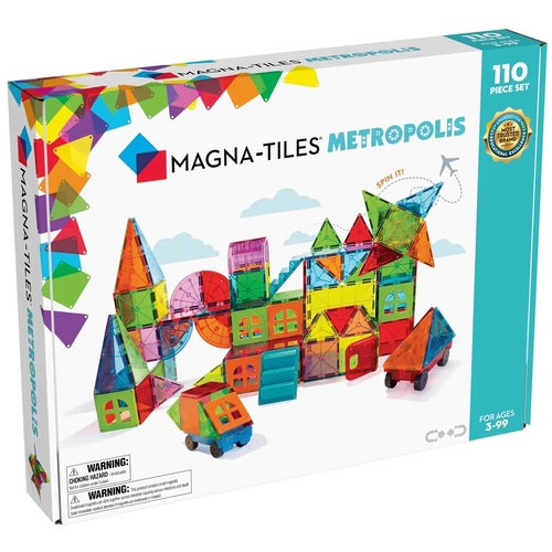 Magna-Tiles - Metropolis - 110 Piece Set