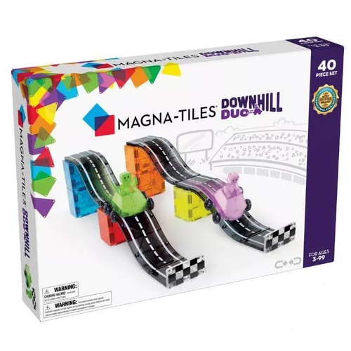 Magna-Tiles - Downhill Duo - 40 Piece Set