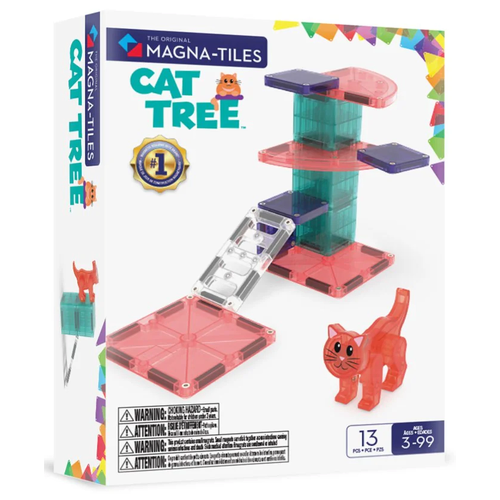 Magna-Tiles - Cat Tree - 13 Piece Set