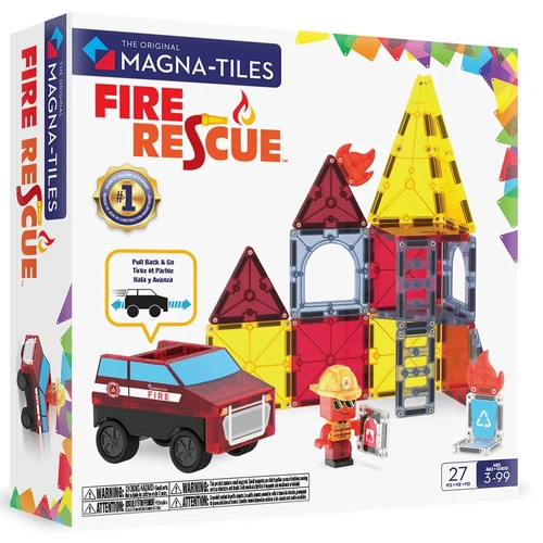 Magna-Tiles - Fire Rescue - 27 Piece Set