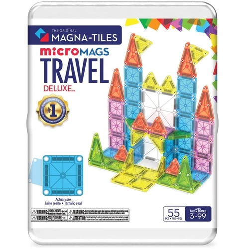 Magna-Tiles - microMAGS Travel Set Deluxe 55pc