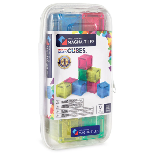 Magna-Tiles - microMAGS - Cubes - 9 Piece Set