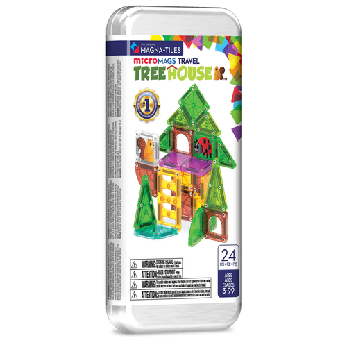 Magna-Tiles - microMAGS - Tree House Travel Set 24pc