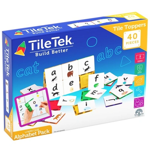 TileTek - Tile Topper Alphabet Lower Case Pack 40pc