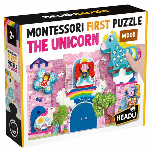 Headu - The Unicorn Montessori First Puzzle