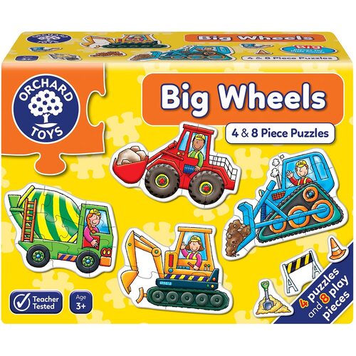 Orchard Toys - Big Wheels Puzzles