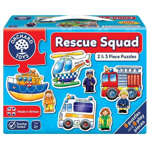 Orchard Toys - Rescue Squad Puzzles (6 pack)