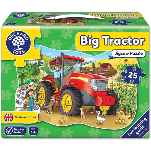 Orchard Toys - Big Tractor Puzzle 25pc