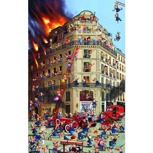Piatnik - Ruyer, Fire Brigade Puzzle 1000pce