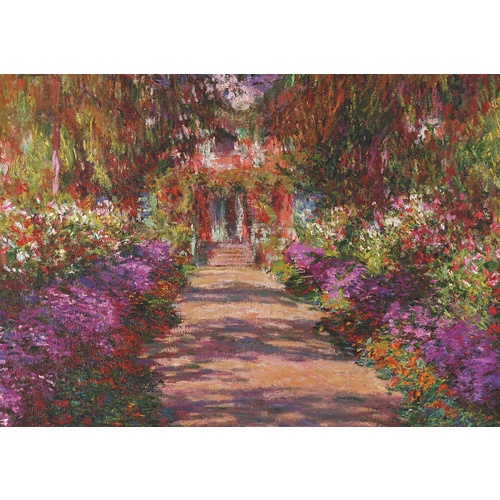 Piatnik - A Pathway in Monet`s Garden Puzzle 1000pc