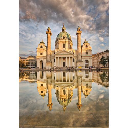 Piatnik - Karlskirche, Vienna Puzzle 1000pc