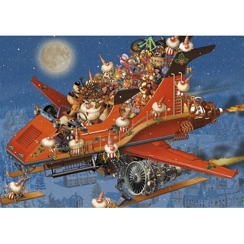 Piatnik - Ruyer, Christmas Jet Puzzle 1000pc