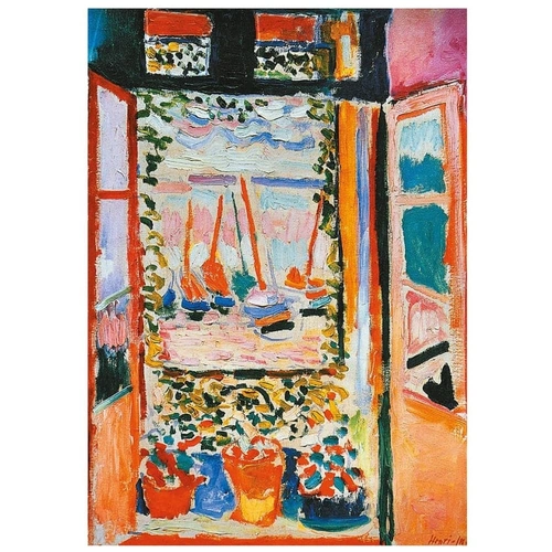 Piatnik - Matisse, The Open Window, Collioure Puzzle 1000pc