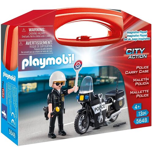 Playmobil - Police Carry Case 5648