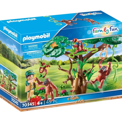 Playmobil - Orangutans with Tree 70345