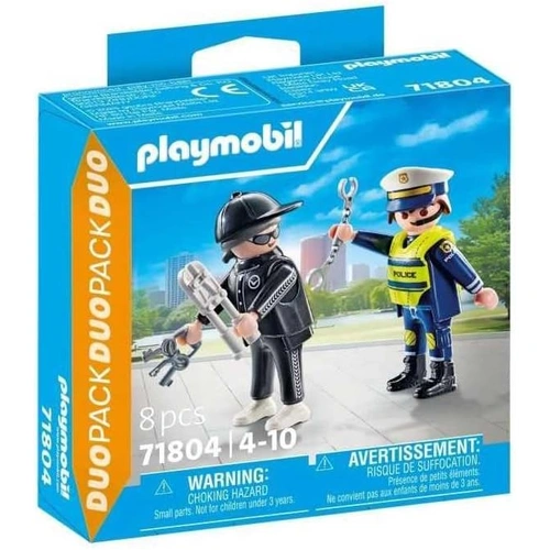 Playmobil - Policeman and Burglar 71804