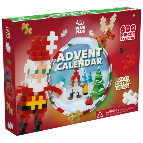 Plus-Plus - Advent Calendar 600pc