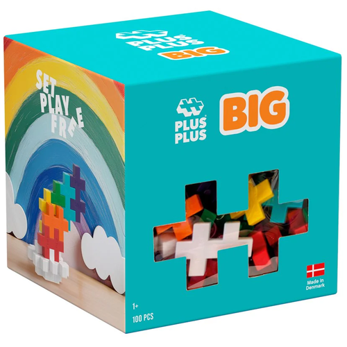 Plus-Plus - BIG Rainbow Mix - 100pc