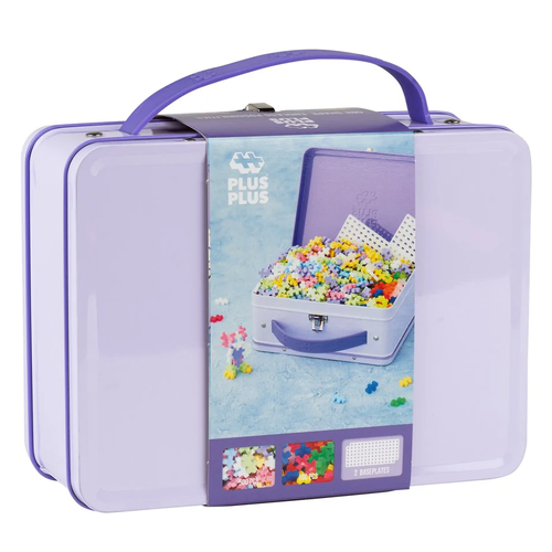 Plus-Plus - Pastel Metal Suitcase 600pc