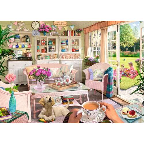 Ravensburger - My Haven The Tea House Puzzle 1000pc