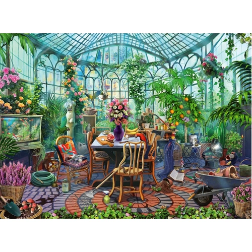 Ravensburger - Greenhouse Mornings Puzzle 500pc