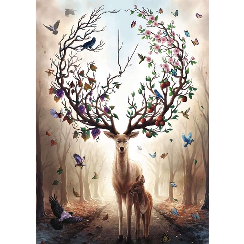 Ravensburger - Magical Deer Puzzle 1000pc