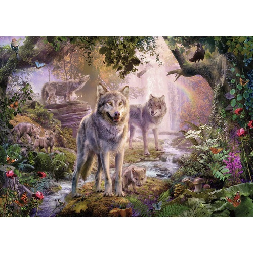 Ravensburger - Summer Wolves Puzzle 1000pc