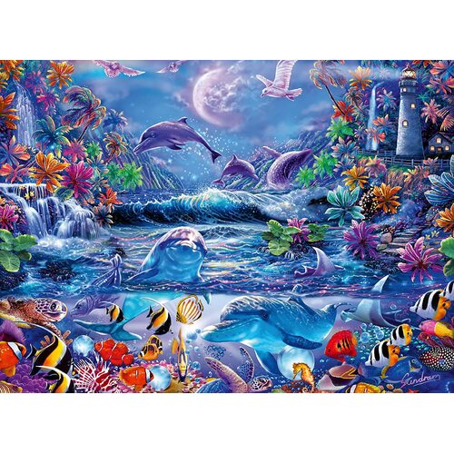 Ravensburger - Moonlit Magic Glow Puzzle 500pc