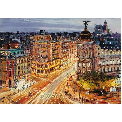 Ravensburger - Gran Vía, Madrid Puzzle 1000pc