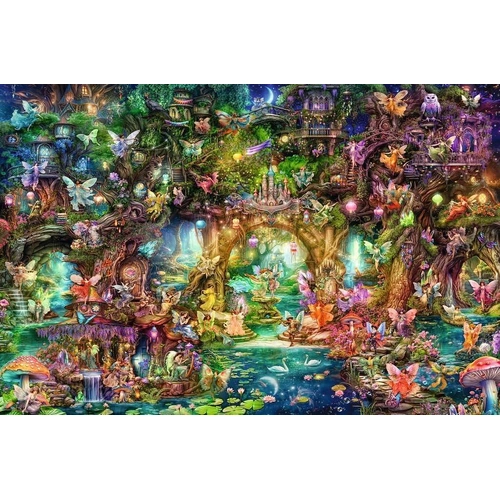 Ravensburger - The Hidden World of Fairies Puzzle 4000pc