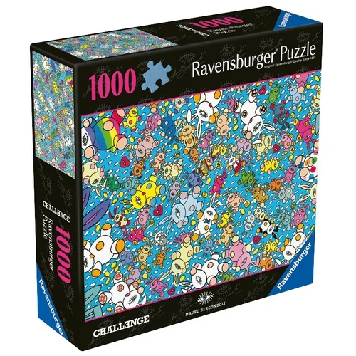Ravensburger - Mauro: Magic Bunnies Challenge Puzzle 1000pc