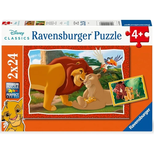 Ravensburger - Disney Lion King Puzzle 2x24pc