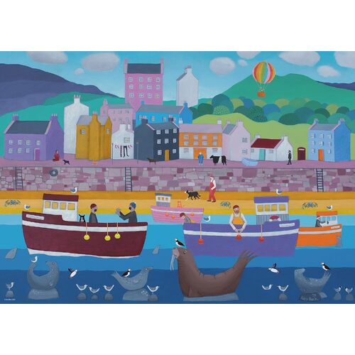 Ravensburger - Harbour Life Puzzle 1000pc