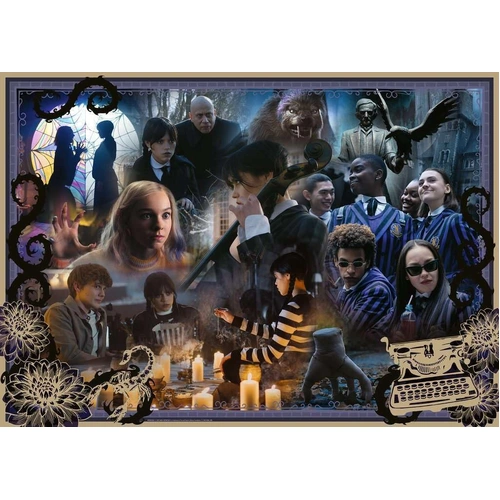 Ravensburger - Wednesday Puzzle 1000pc