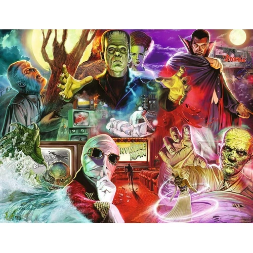 Ravensburger - Universal Monsters Puzzle 2000pc