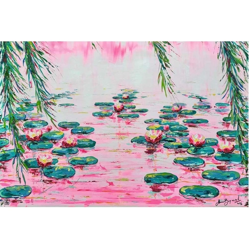 Ravensburger - Pink Water Lillies Puzzle 4000pc