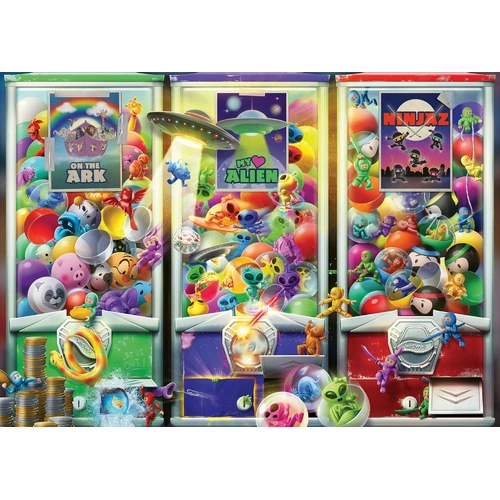 Ravensburger - Animals, Aliens and Ninjas Puzzle 1000pc