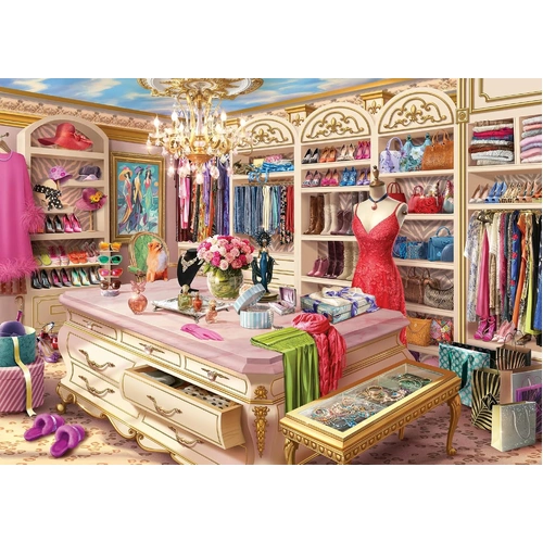 Ravensburger - The Coveted Closet Puzzle 1000pc