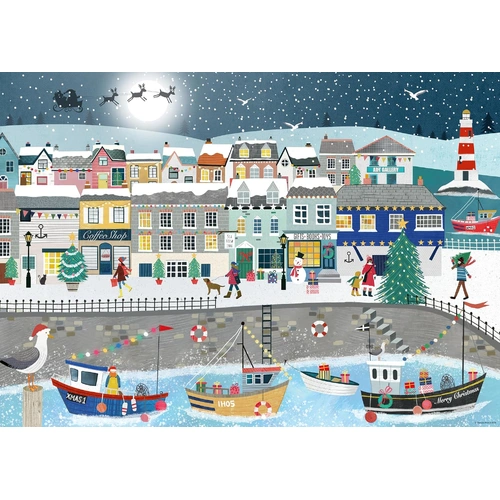 Ravensburger - Coastal Christmas Puzzle 1000pc