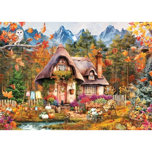 Ravensburger - Pumpkin Cottage Puzzle 1000pc