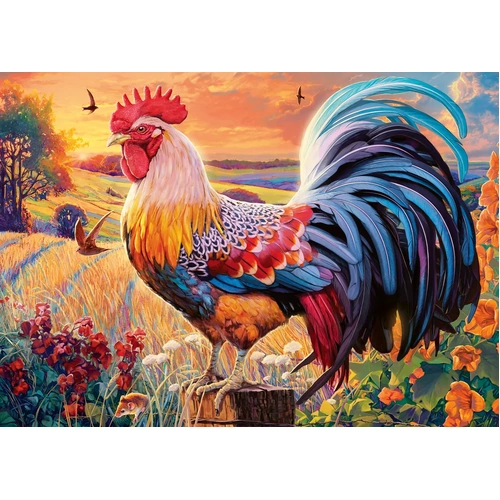 Ravensburger - Cock-A-Doodle-Doo Large Format Puzzle 300pc