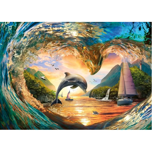 Ravensburger - Sunset Splash Puzzle 1000pc