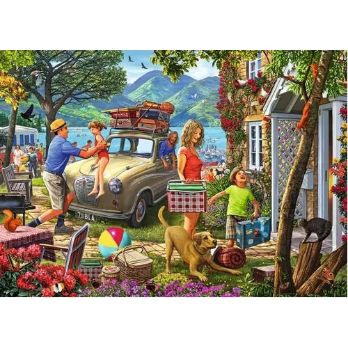 Ravensburger - Holiday Cottage Puzzle 1000pc