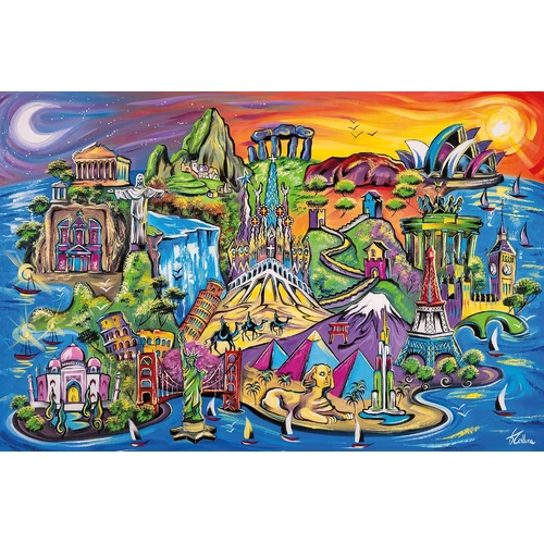 Ravensburger - Isle of Sights Puzzle 3000pc
