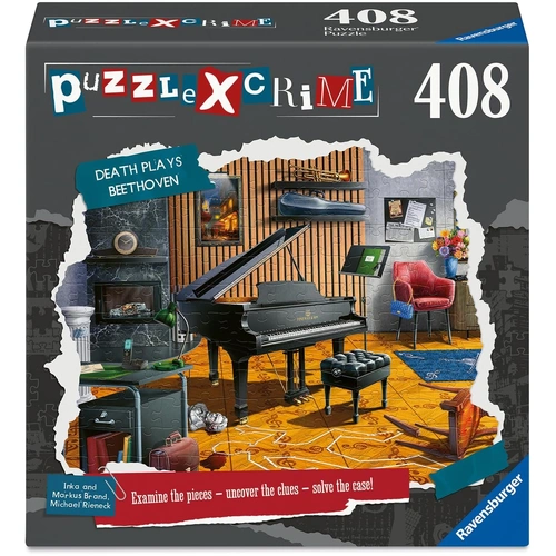 Ravensburger - Death Plays Beethoven Mystery Puzzle 408pc